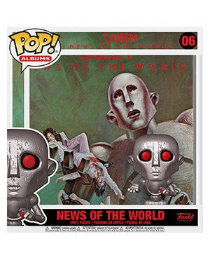 Pop! Albums QUEEN NEWS of the WORLD Metallic (Available for Pre-Order)