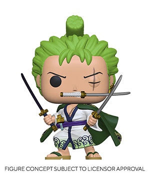 Pop! Animation RORONOA ZORO (One Piece)(Available for Pre-Order)