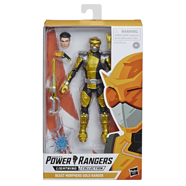 Power Rangers Lightning Collection BEAST MORPHERS GOLD RANGER - Brads Toys