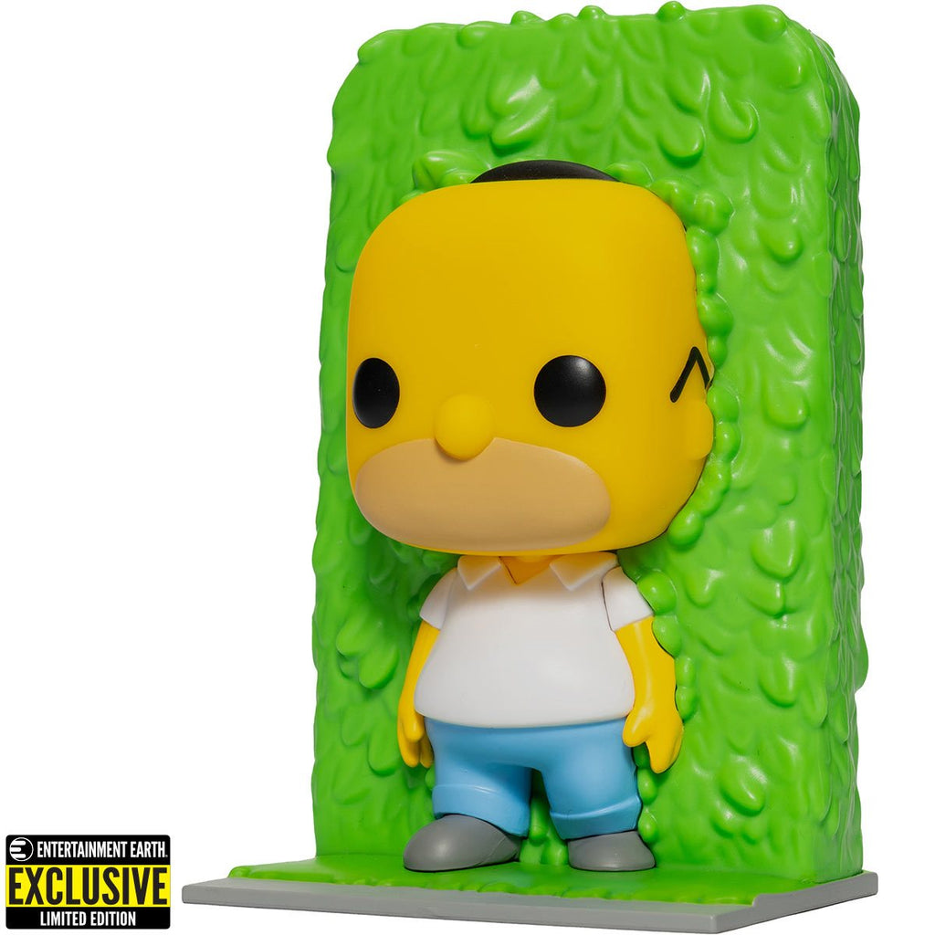 Pop! TV HOMER in HEDGES #1252 (E.E. Exclusive)(the Simpsons)