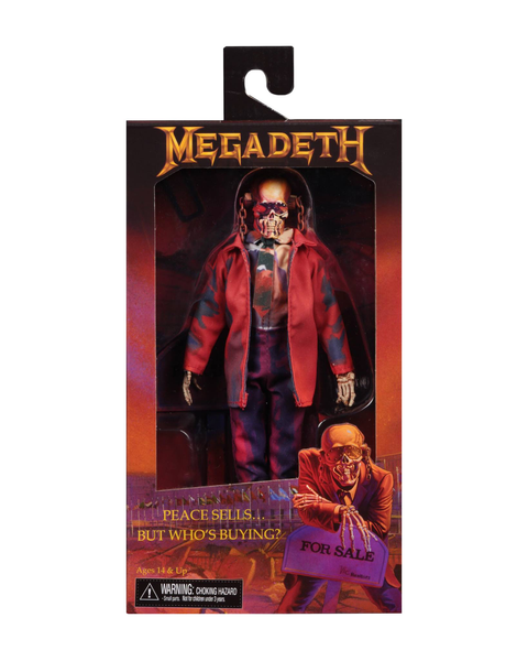 Neca Megadeth Peace Sells...But Who's Buying? VIC RATTLEHEAD - Brads Toys