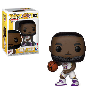 Funko Pop! NBA #52 LEBRON JAMES Home Jersey (Los Angeles Lakers) - Brads Toys