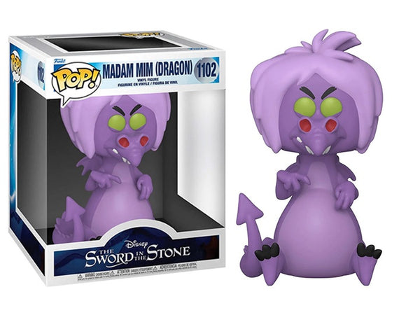 Pop! Disney #1102 The Sword In The Stone MADAM MIM (Dragon) (6 Inch)