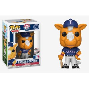 Funko Pop! MLB Mascots #20 RANGERS CAPTAIN (Texas Rangers) - Brads Toys