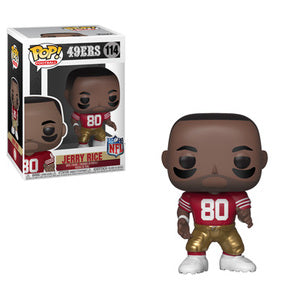 Funko Pop! NFL #114 JERRY RICE (49ers) - Brads Toys