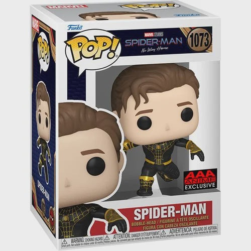 Pop! Marvel #1073 SPIDER-MAN w/Glow Chase Variant (No Way Home)(AAA Anime Exclusive)