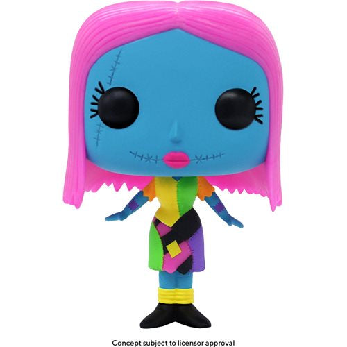 Pop! Disney SALLY BLACKLIGHT (Nightmare Before Christmas)(Available for Pre-Order)