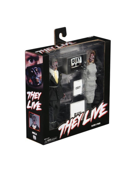 Neca THEY LIVE Alien 2-Pack - Brads Toys
