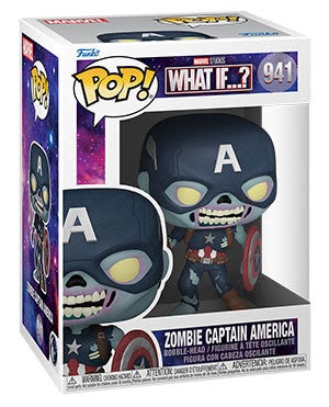 Pop! Marvel ZOMBIE CAPTAIN AMERICA (What If)(Available for Pre-Order)