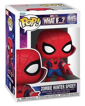 Pop! Marvel ZOMBIE HUNTER SPIDEY (What If)(Available for Pre-Order)