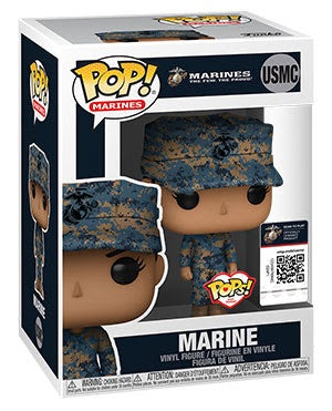 Pop! Military MARINE FEMALE 2 CAMMIES (Available for Pre-Order)