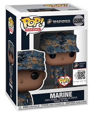 Pop! Military MARINE FEMALE 3 CAMMIES (Available for Pre-Order)