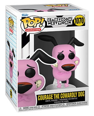 Pop! Animation COURAGE the COWARDLY DOG (Cartoon Network)(Available for Pre-Order)