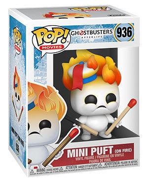 Pop! Movies MINI PUFT ON FIRE (Ghostbusters Afterlife)(Available for Pre-Order)