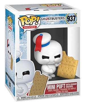 Pop! Movies MINI PUFT w/GRAHAM CRACKER (Ghostbusters Afterlife)(Available for Pre-Order)
