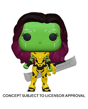 Pop! Marvel GAMORA w/BLADE of THANOS (What If)(Available for Pre-Order)