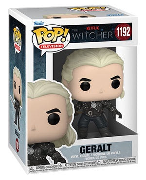 Pop! TV GERALT w/Chase (the Witcher)(Available for Pre-Order)