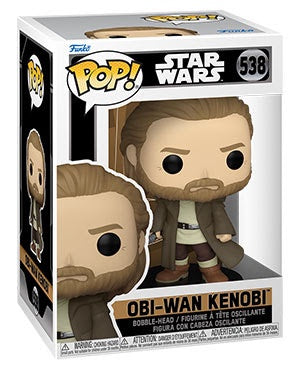 Pop! Star Wars OBI-WAN KENOBI #538 (Obi-Wan Kenobi)(Available for Pre-Order)