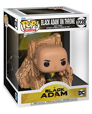 Pop! Deluxe BLACK ADAM on THRONE (Black Adam)(Available for Pre-Order)