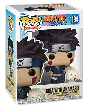 Pop! Animation #1194 KIBA w/AKAMARU (Naruto Shippuden)(Available for Pre-Order)