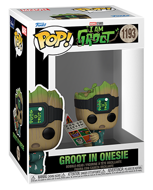 Pop! Marvel GROOT in ONESIE (I am Groot)(Available for Pre-Order)