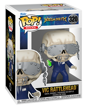 Pop! Rocks VIC RATTLEHEAD (Megadeth)(Available for Pre-Order)