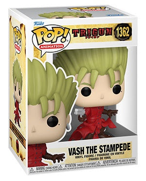 Pop! Animation VASH the STAMPEDE w/Chase (Trigun)(Available for Pre-Order)