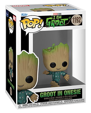 Pop! Marvel #1192 GROOT in ONESIE (I Am Groot)