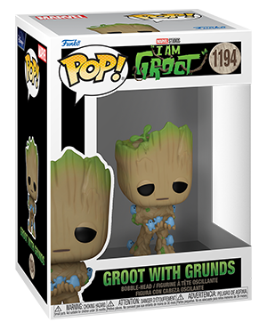 Pop! Marvel GROOT w/GRUNDS (I Am Groot)