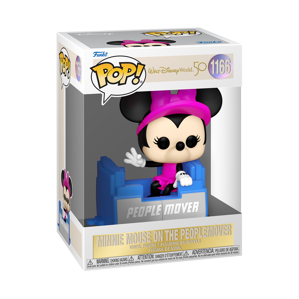 Pop! Disney PEOPLE MOVER MINNIE (Walt Disney World 50th Anniv)(Available for Pre-Order)
