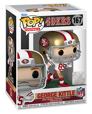 Pop! NFL GEORGE KITTLE (San Francisco 49ers)(Available for Pre-Order)