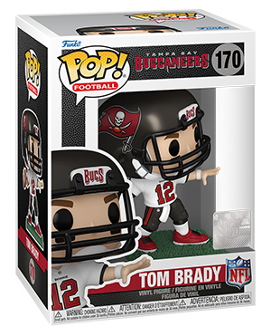 Pop! NFL TOM BRADY Away Jersey (Tampa Bay Buccaneers)(Available for Pre-Order)