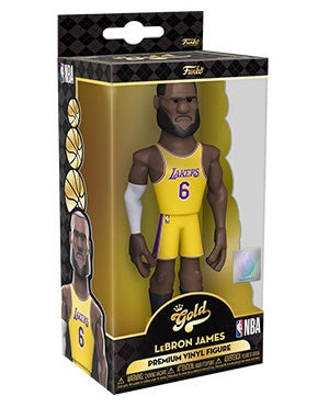 Funko Vinyl Gold LEBRON JAMES 5" (Los Angeles Lakers)(Available for Pre-Order)