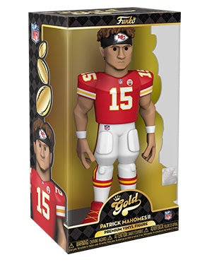 Funko Vinyl Gold 12" PATRICK MAHOMES II w/Chase Variant (Kansas City Chiefs)(Available for Pre-Order)