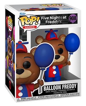 Pop! Games BALLOON FREDDY (Five Night's at Freddy's)(Available for Pre-Order)