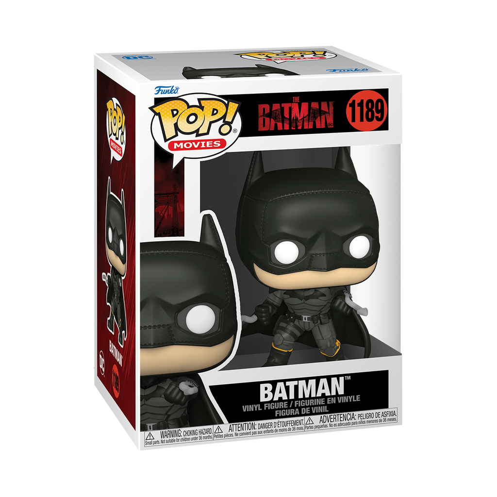 Pop! Movies BATMAN (Alt) #1189 (the Batman)(Available for Pre-Order)