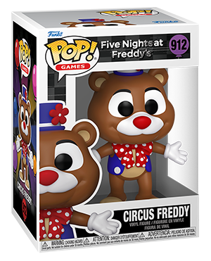Pop! Games CIRCUS FREDDY (Five Night's at Freddy's)(Available for Pre-Order)