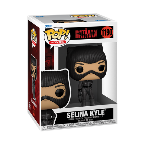 Pop! Movies SELINA KYLE w/CHASE (the Batman)(Available for Pre-Order)