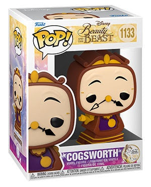 Pop! Disney #1133 COGSWORTH (Beauty & the Beast)(Available for Pre-Order)