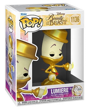 Pop! Disney #1136 LUMIERE (Beauty & the Beast)(Available for Pre-Order)
