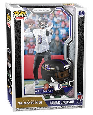 Pop! Trading Cards Lamar Jackson (Ravens)(Available for pre-order) $19.99