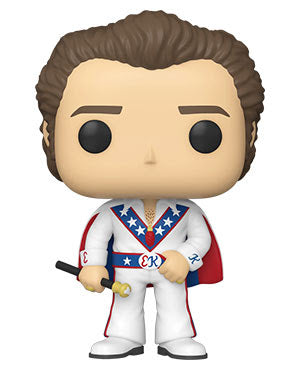 Pop! Icons EVEL KNIEVEL wearing Cape w/Chase Variant
