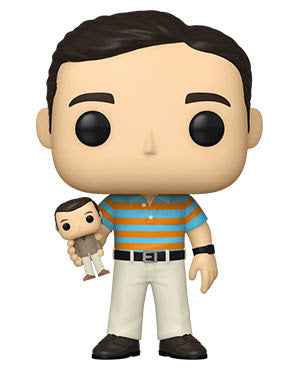 Pop! Movies ANDY Holding Oscar w/Chase Variant (40 Year Old Virgin) #1064 CLEARANCE!