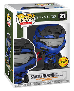 Pop! Games MARK V (B) w/Blue E Sword Chase (Halo Infinite)